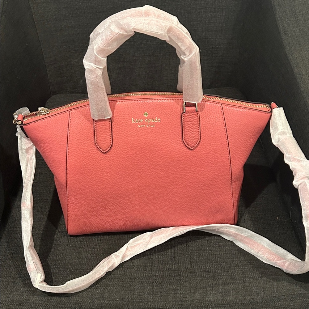 Kate Spade Coral Satchel Bag NWT